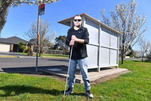 ‘Unsafe’ bus stop riles resident