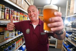 Beauty is 
in the beer