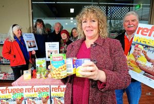 Woodend residents rally for refugees