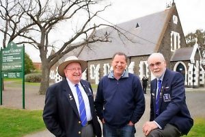 Sunbury servicemen pass fundraising milestone