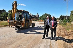 Macedon Ranges roadworks under way