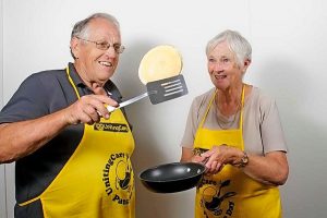 Pancake fundraiser for flipping good cause