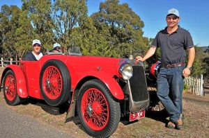 Classic cars rev up for grand tour